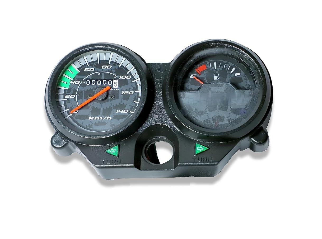 OHITO Motorcycle Speedometer Tachometer Liquaid Crystal Instrument Gauge Odometer with Fuel Meter Indicator compatible with Hf Deluxe old-picture-29