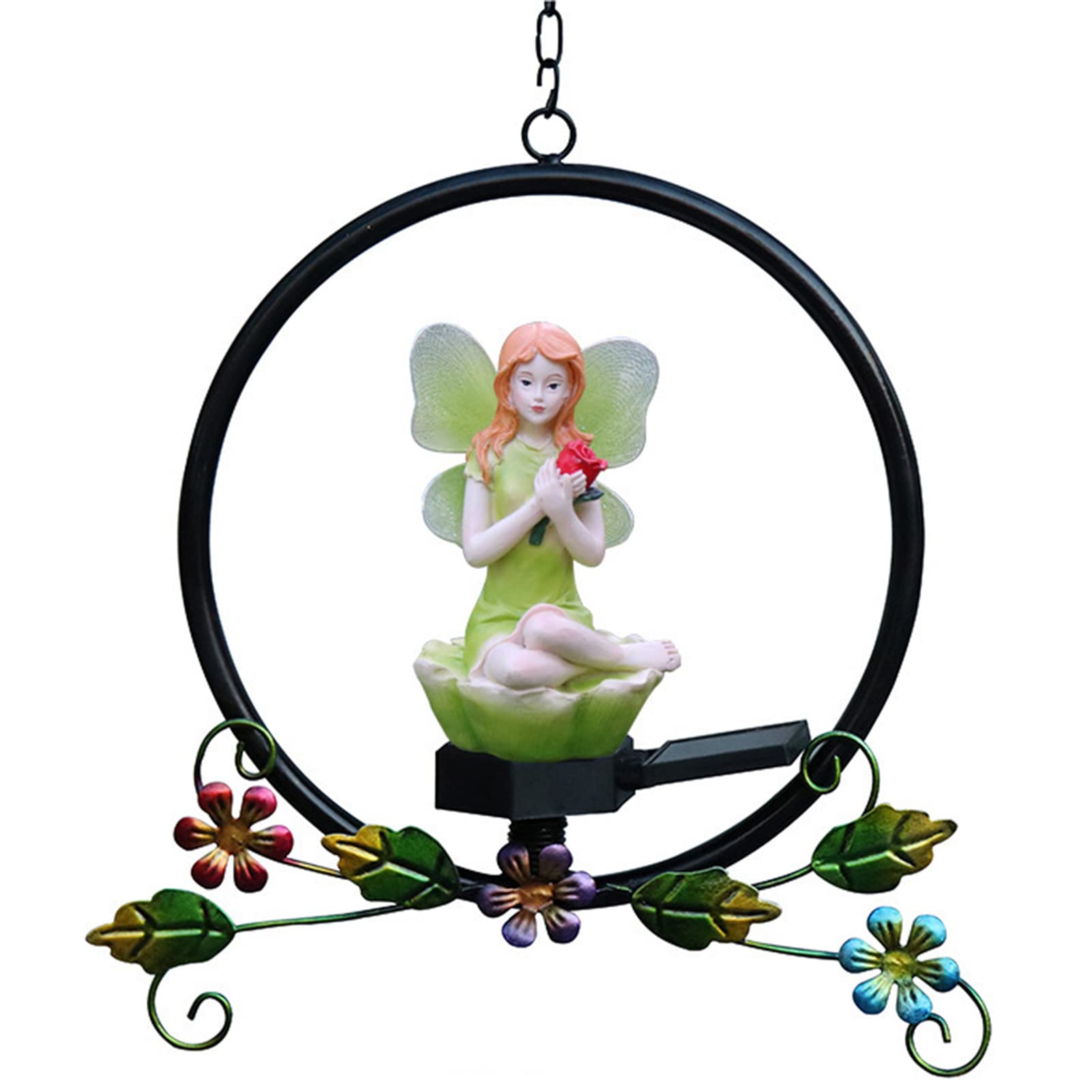 Lampe solaire fleur de jardin, mémorial et décoration poétique à offrir