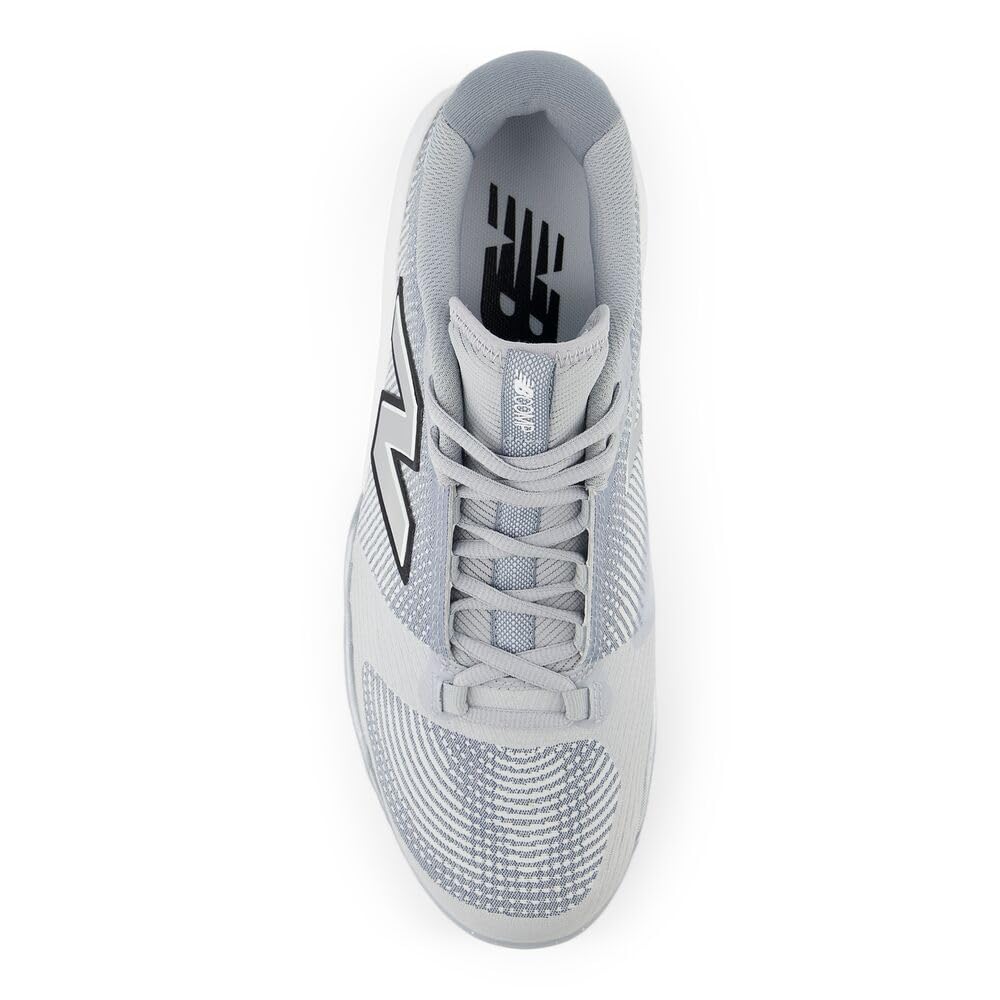 New Balance FuelCell Comp V4 Herren-Baseballschuh, Team Away Grau/Weiß, 43 EU – Ansicht 5