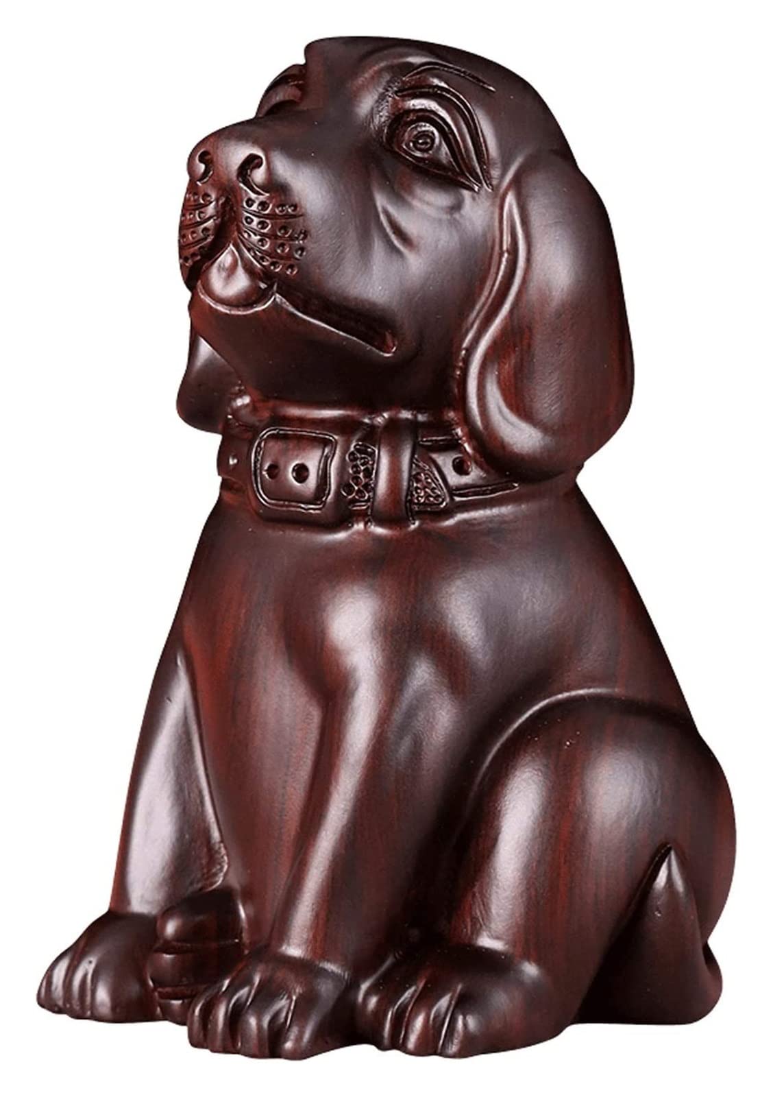 MNUvxzaewf Sculpture Tabletop The Superbly Carved Dog Animal Statue Twelve Zodiac Furnishings are Used As Luckys for Festive(Christmas Reindeer,Style5)