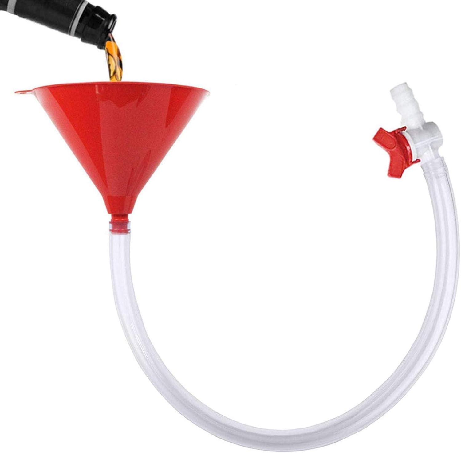 Brewing Funnel Bottle Beer Bar Funnel Drinking Beer Valves