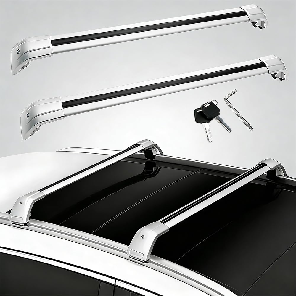 2Pcs Roof Bars Fit for MGS5 EV 2025 2026 Aluminum Alloy Side Bars Cross Rails Roof Rack Luggage Carrier(SYS)