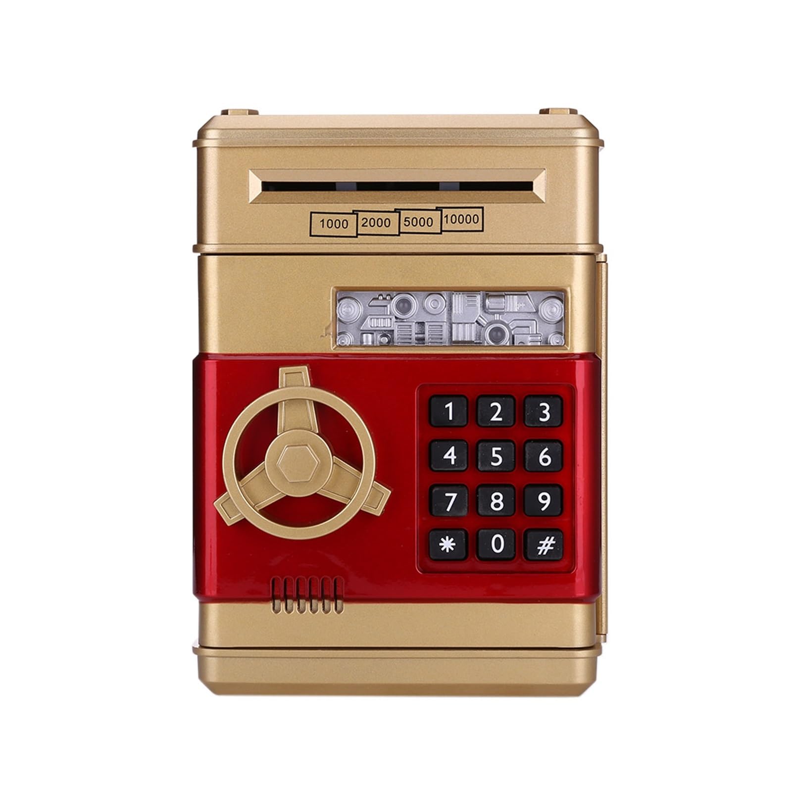 Electronic Piggy Bank Safe Box, Money Boxes for Children ATM Password Money Box Cash Coin Saving Box ATM Machine Kid Xmas Gifts