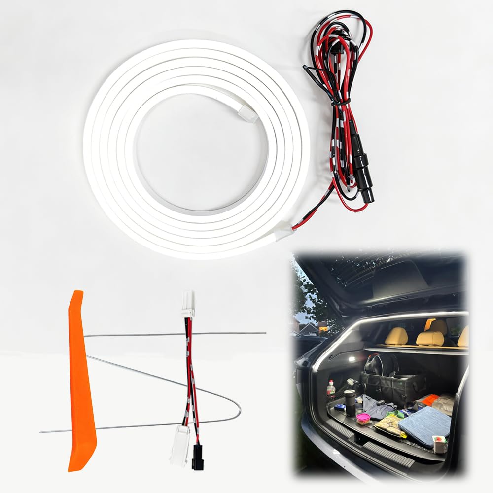Barra LED Bianca per Bagagliaio Posteriore con Connettore Personalizzato, Compatibile con MG HS MG4 MG5 MG7