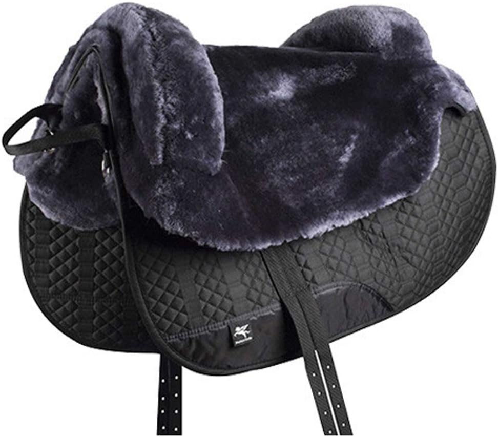 Engel Sheepskin Lined Bareback Pad - Western