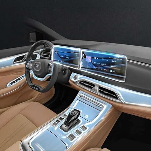 OQERVGI Car Panel Film Dashboard Screen Protective Sticker, for DFSK E5 2023 2024 Interior Anti-Scratch Accessories