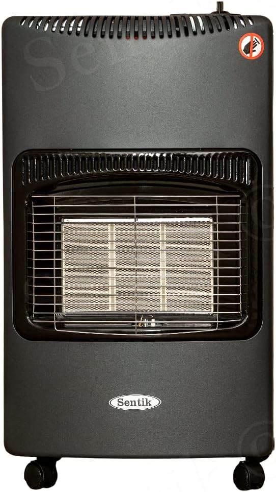 Sentik4.2kw Mini Portable Calor Gas Heater Black Free
