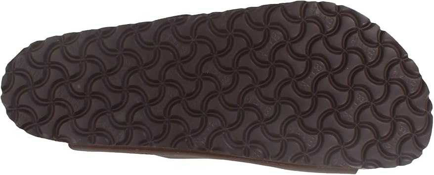 Birkenstock Women's Arizona Birko-Flo Dark Brown Birko-flor Sandals - 44R EU (US Men's 11-11.5, US Women's 13-13.5)