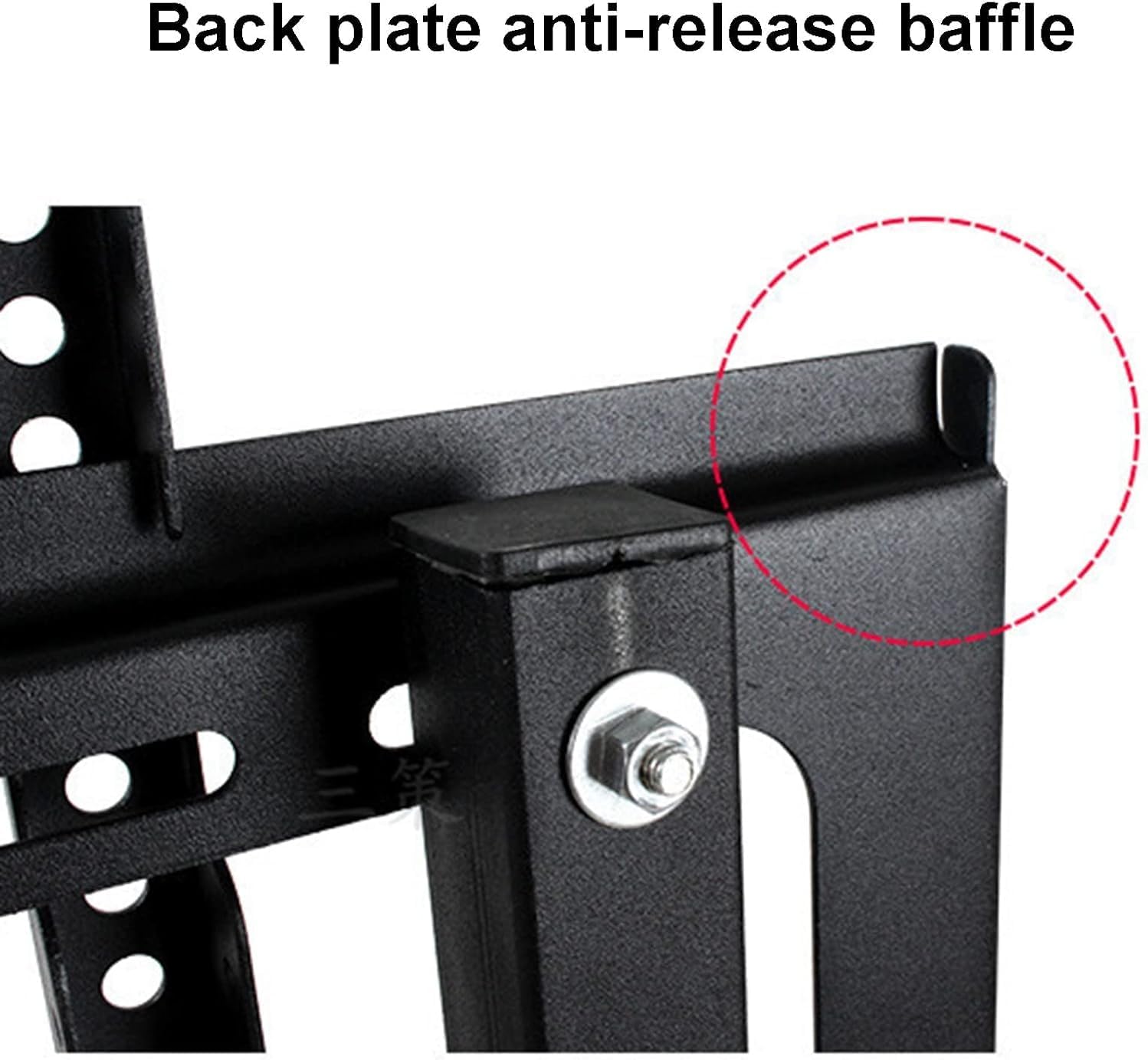 TV Stand TV Stand Desktop Suitable for 37-65 Inch Screen TV Leg Circular Base Design