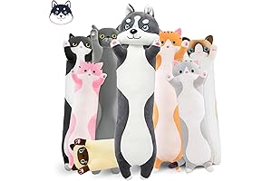 Squishmallow Husky Dog | Plush Pillow 35.4in Stuffed Animal