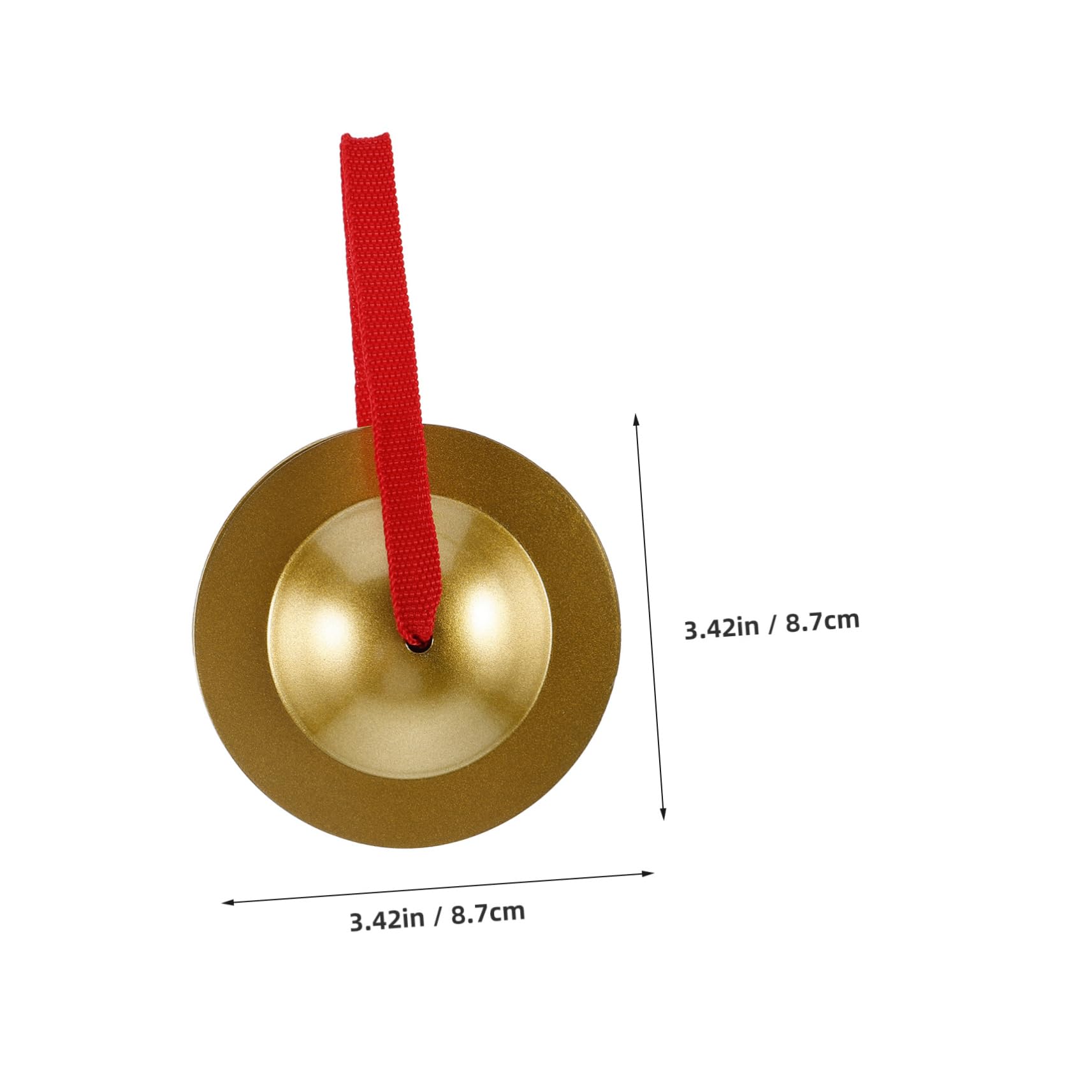 GALPADA Mini Hand Cymbals for Percussion Instrument for Concerts and Dancing Versatile Musical Tool for Play and Performance