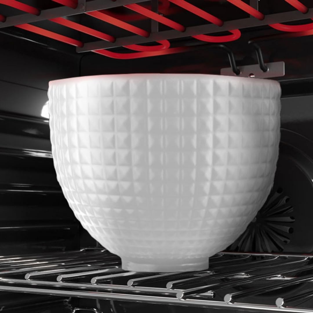 KitchenAid Artisan 5KSM156CXEPL robot kuchenny 4,7 l, obrotowa głowica silnika, ceramiczna miska, napęd bezpośredni, 10 stopni prędkości, mieszadło planetarne, kolor biały
