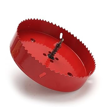 Utoolmart Bimetal 150mm/5.9" Hole Saw Drill Bits Cutter 25mm Cutting Depth