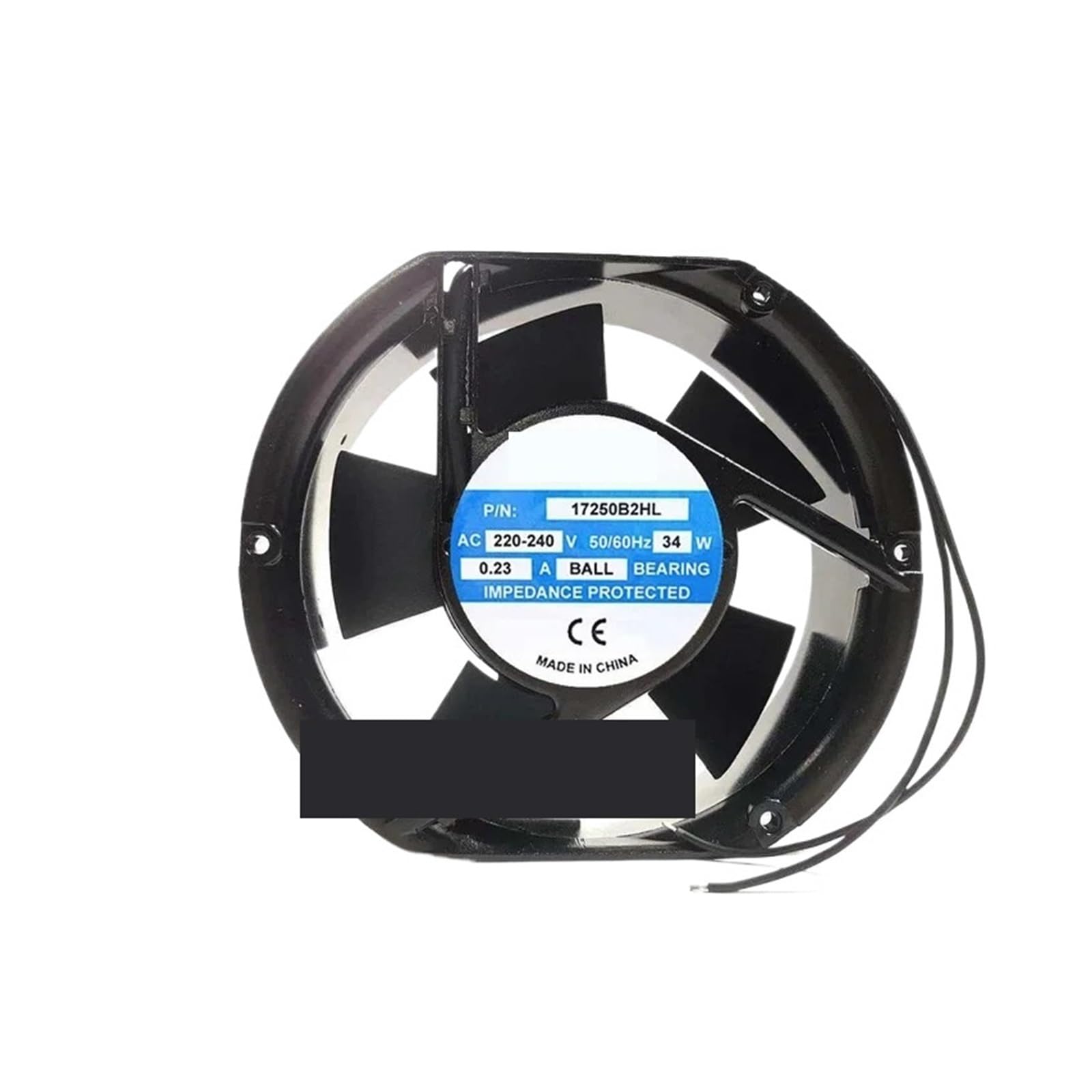 BALYDLUL H17250B2HL AC220/240V 32/34W 50/60Hz 0.22A Cooling Fan
