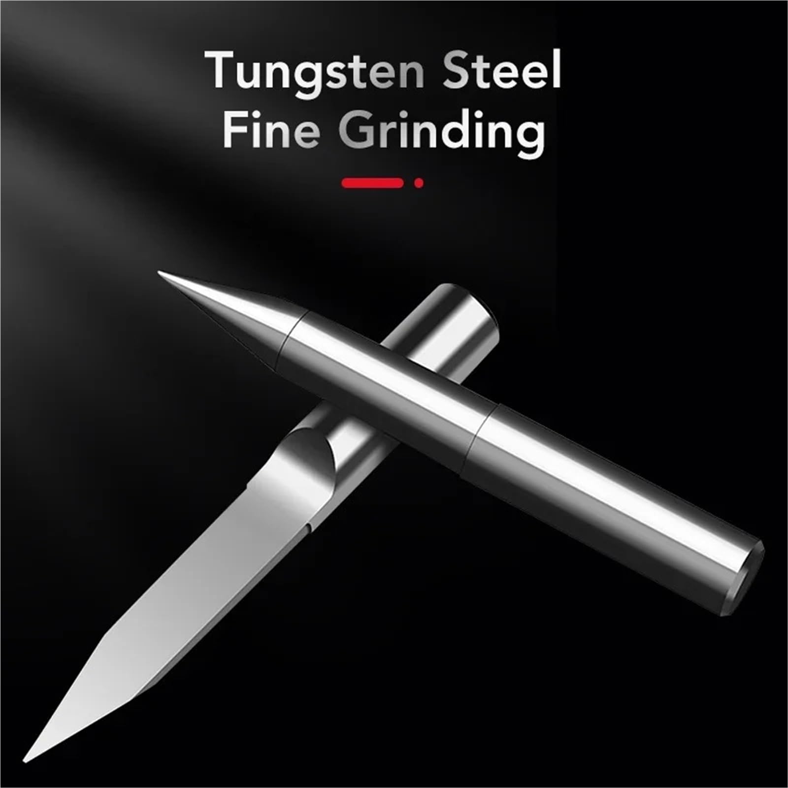 Brocas de grabado de fondo CNC tallado enrutador de carburo de tungsteno cortador de fresado 3D acrílico de madera 3.175 4 6 20(0.4mm,30 Degree,D 6mm)