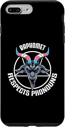 Carcasa para iPhone 7 Plus8 Plus Gótico Transgénero Baphomet Devil