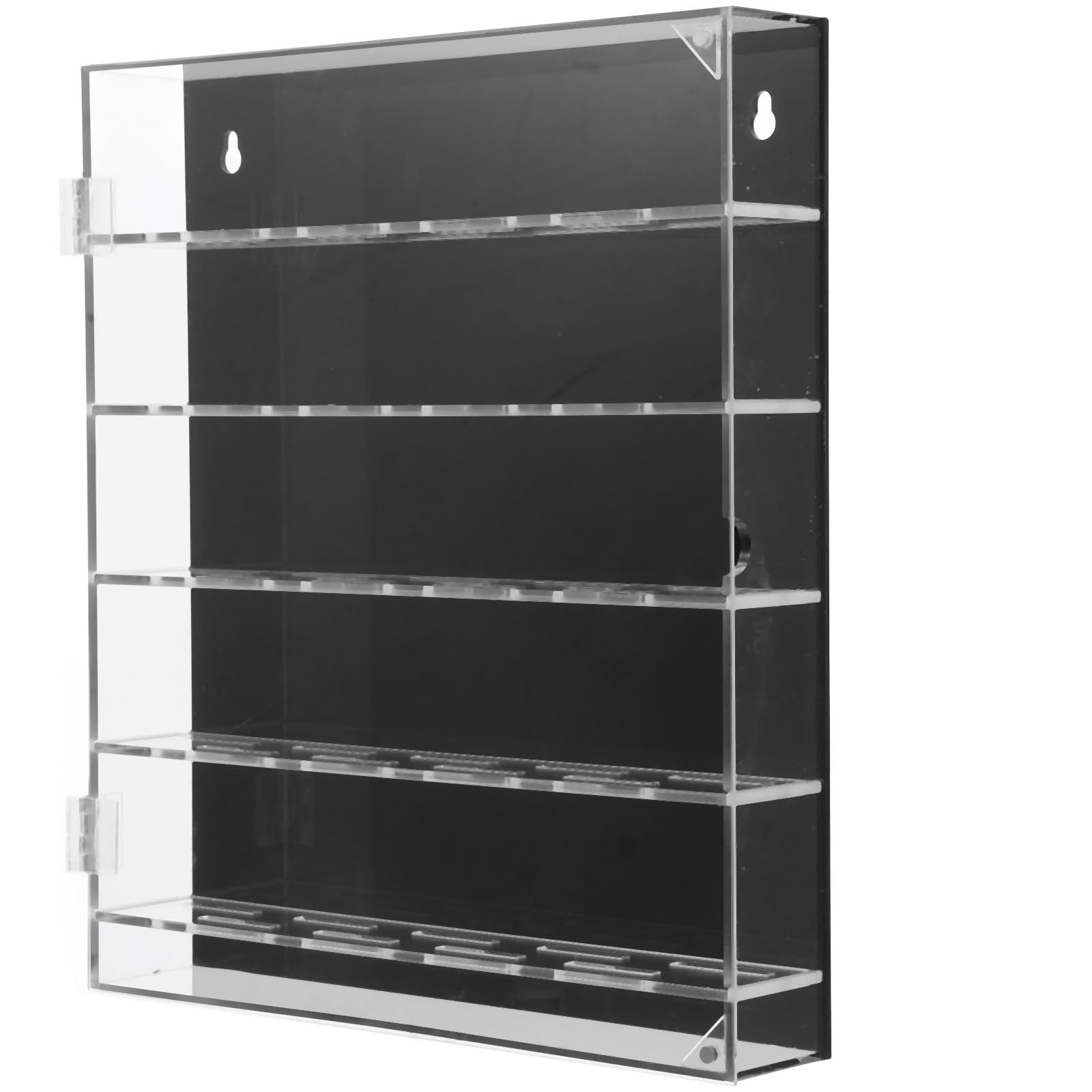 UKCOCO Caja de Coleccionador de Monedas de Desafío en Acrílico Transparente Diseño Elegante y Ahorro de Espacio para Exhibición en Oficina o Área de Display