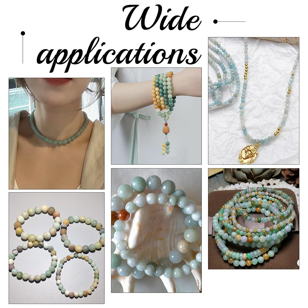 Perles En Amazonite Qualité A – Diamètres 6, 8, 10 Mm – Neuf, Parfaites Pour La Création De Bijoux