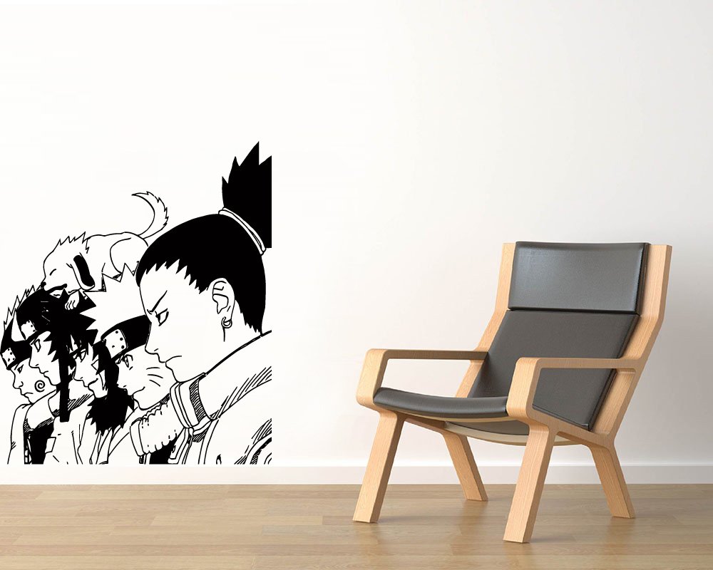 Buy Uzumaki Naruto Vinyl Wall Decals Shikamaru Nara Neji Hyuga Akimichi