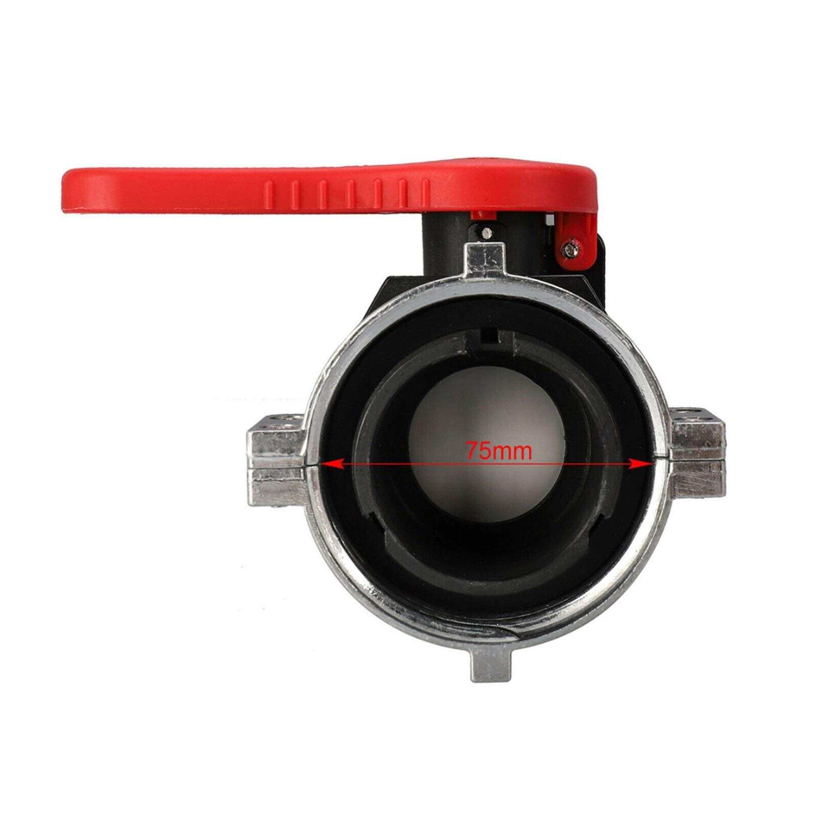 Top-Vigor Adattatore Di Scarico Per Serbatoio IBC DN50 75mm | Valvola A Sfera Con Attacco Per Tubo Da Giardino | Resistente Ad Acidi E Alcali - 2
