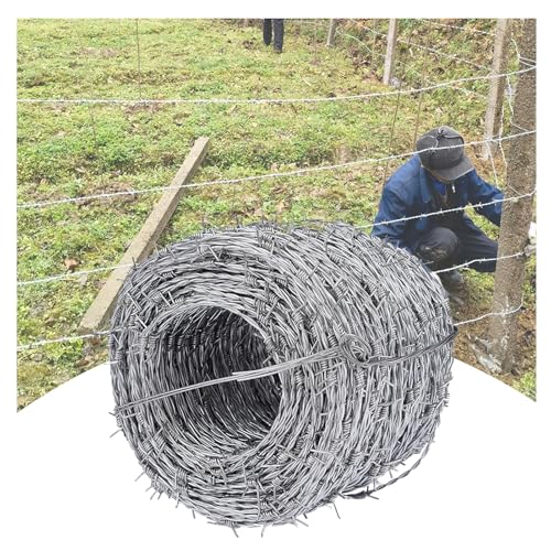 Clôture en fil barbelé ultra-résistant et durable en acier - 2
