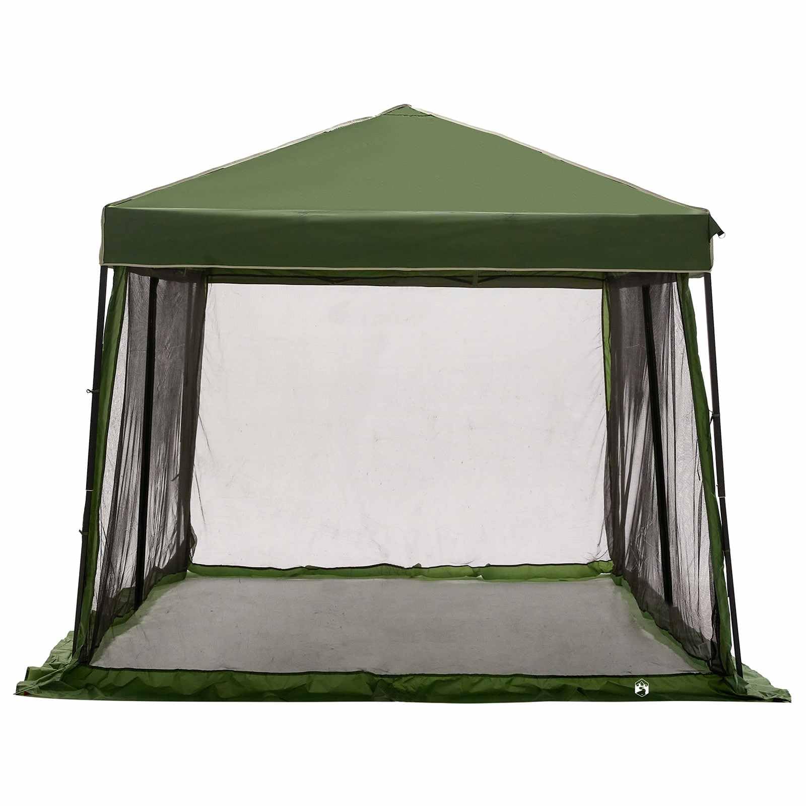 Modernes Campingzelt-Set mit Vordach, 2-teiliges Zelt aus Taffeta und Stoff, Blau, 463 x 280 x 251 cm, für Garten, Terrasse und Outdoor-Events, faltbares Design mit Reißverschluss