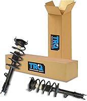 Vista 149 de TRQ - Conjunto de puntal delantero y resorte helicoidal (lados del conductor y del pasajero), para auto