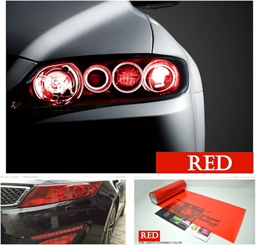 Miniatura 10 de 1797 Película de tinte para faros delanteros, luz antiniebla, luz trasera de vinilo tintado amarillo, adhesivo de color autoadhesivo brillante