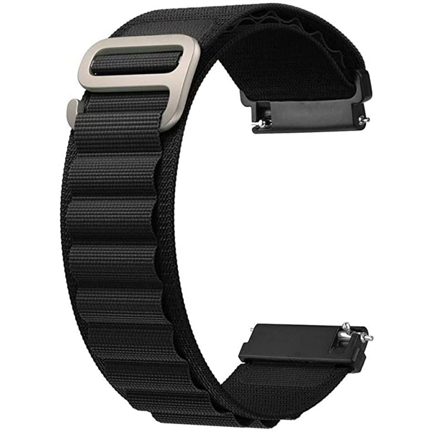 20MM G Hook Alpine Loop Watch Belt Compatible for SUMSUNG GALAXY Check Model List and Others 20MM Watches. (APL BLACK) (B0CX5GZ6PV) Amazon Price History, Amazon Price Tracker
