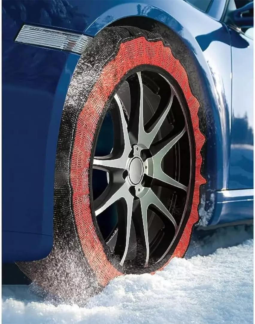 Set Calze da neve OMOLOGATE EN 16662-1 Catene Auto Per Ruota 205 60 R16