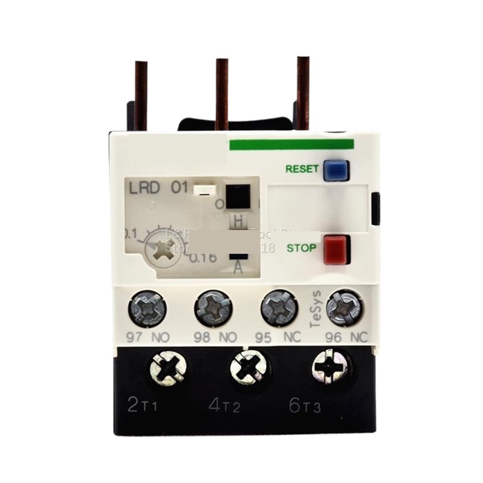 QEFHSVVZE TeSys LR-D01C contactor LRD01C 0.1-0.16A Adjustable Thermal Overload Relay