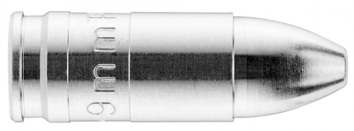 Douilles amortisseur 9x19mm Para en aluminium pour l'entraînement au tir - Lot de 10