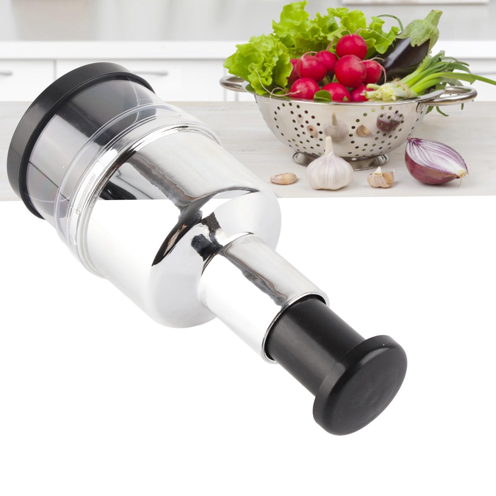 Trita cipolla manuale innocuo in acciaio inox per ristorante