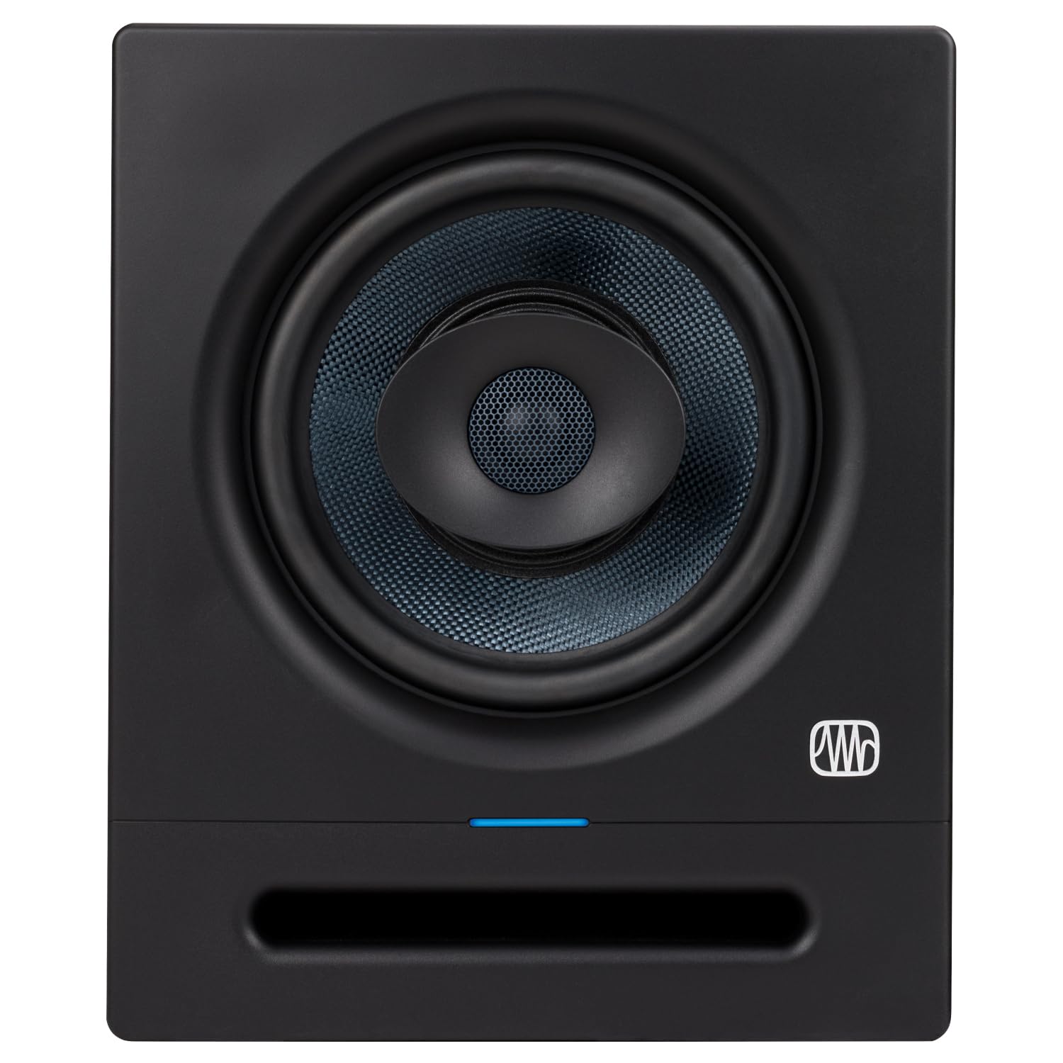 PreSonus Eris Pro 8 - Altavoces activos para monitor de estudio (1 par, con soporte keepdrum de palisandro)