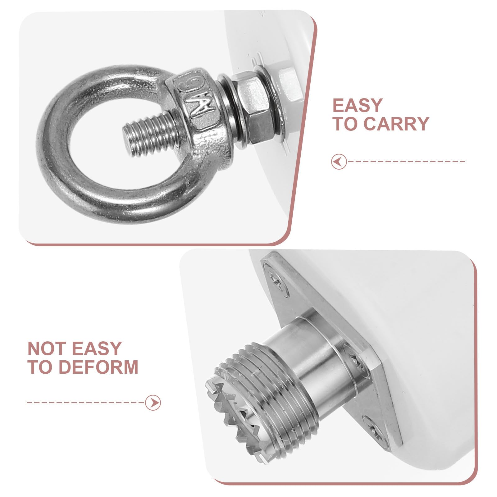 POPETPOP Trasformatore 1:1 per Antenna Onde Corte 1-50mhz 500w Trasmissione Stabile in Plastica e Metallo per Uso Professionale Radio Ricetrasmittente