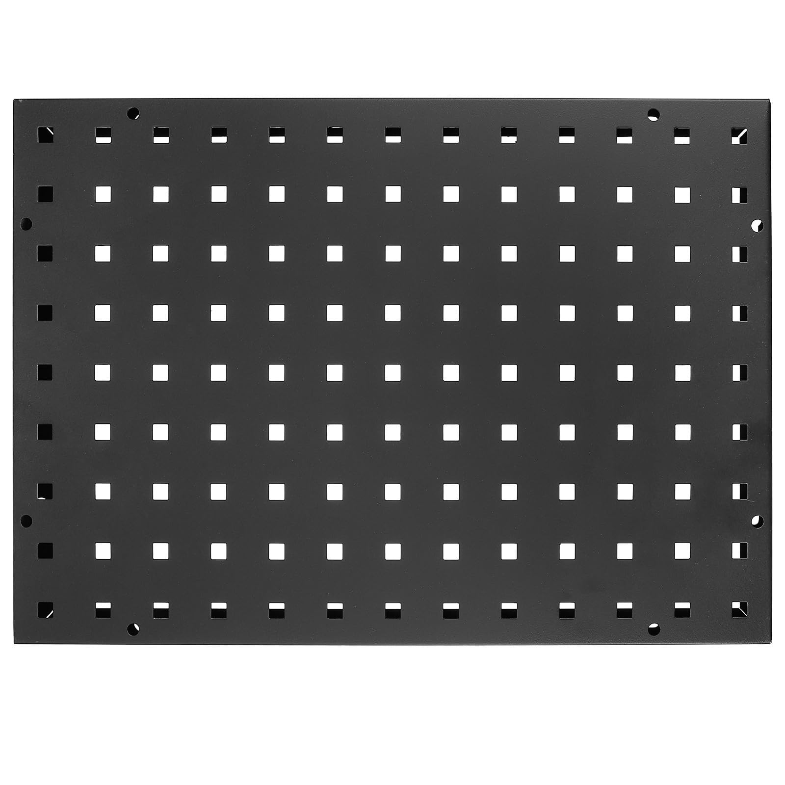 Pannello Forato in Acciaio Nero 20mm per Garage e Muro