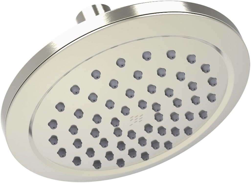 Symmons 72SH-STN-RP Bramwell Single Mode Showerhead, 5.9-Inch, Satin Nickel