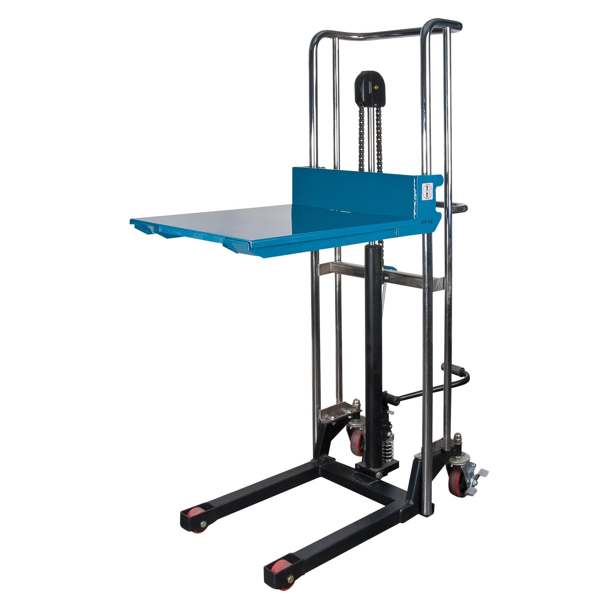 KLETON - Hydraulic Platform Lift Stacker, Foot Pump Operated
