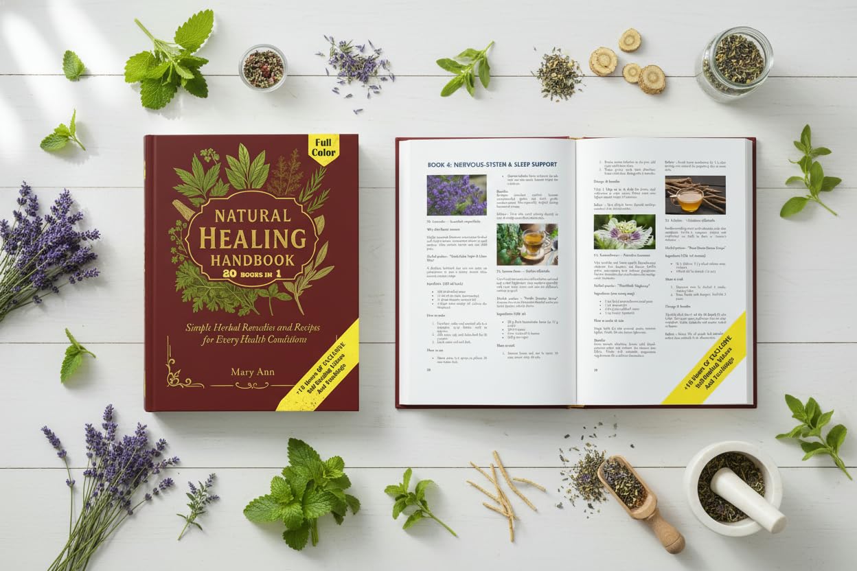 Natural Healing Handbook: Simple Herbal Remedies and Recipes for Every Health Conditions - Image 8
