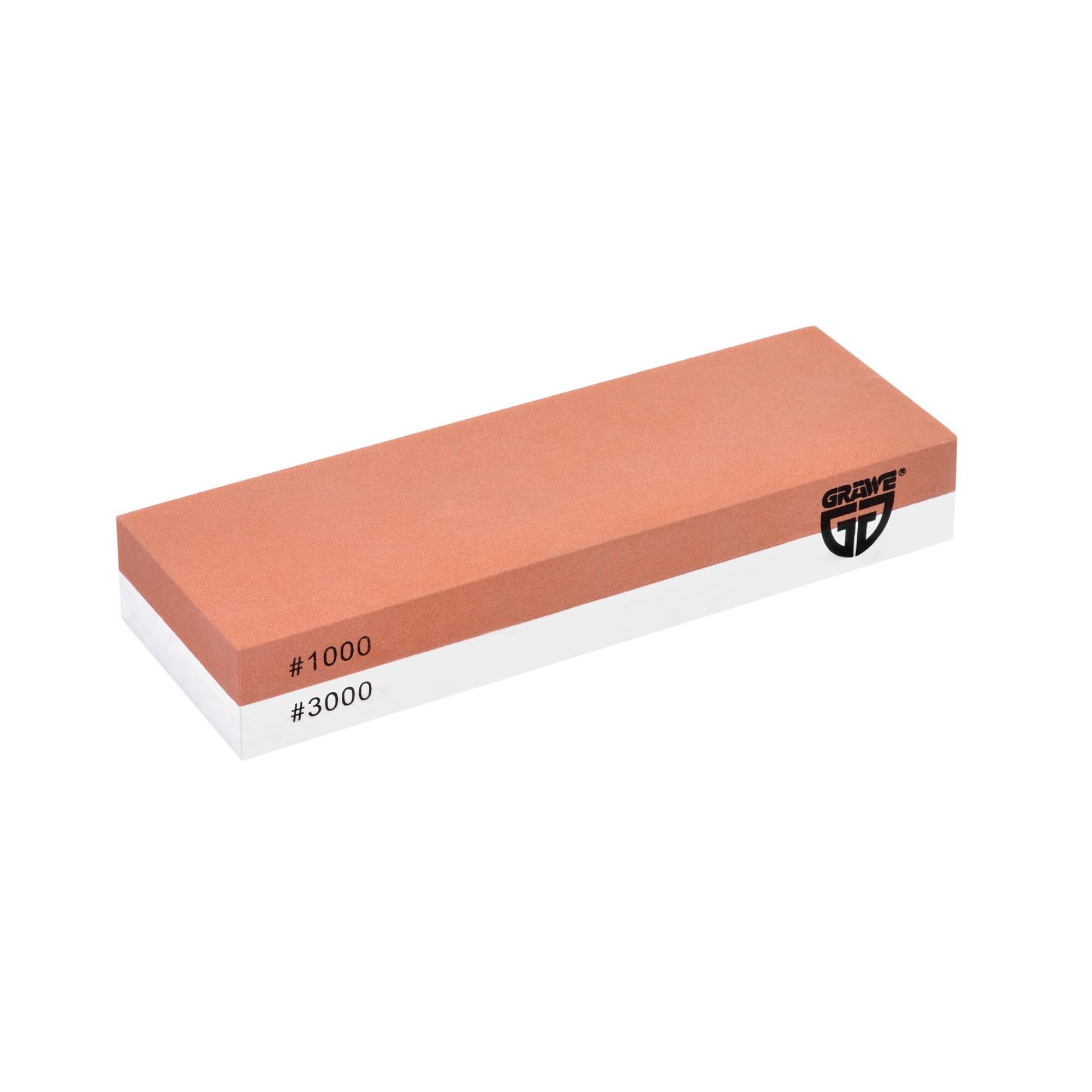 Gräwe Sharphome Pierre à aiguiser avec Support en Bambou Grain 1000/3000