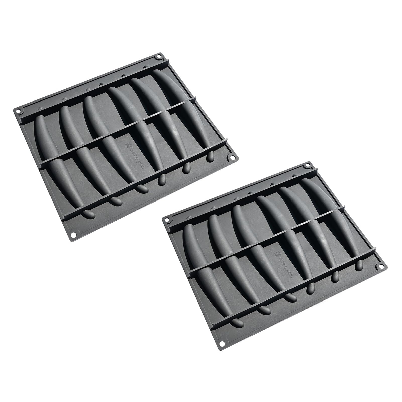TQUXNGA 2PCS Multipurpose Cake Vanilla Bean Shape, Easy for Cupcakes Chocolates Releasing Baking Equipment for Chocolate