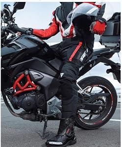 Amazon.co.jp: CHEJI バイクシューズ バイク用ブーツ メンズ