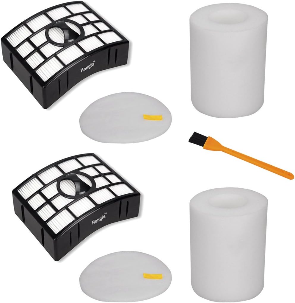 Hongfa Shark NV755 UV795 Filter, Vacuum Filter Compatible with Shark Rotator Powered Lift-Away XL Capacity NV755 UV795,Replace Parts XFF750 & XHF750
