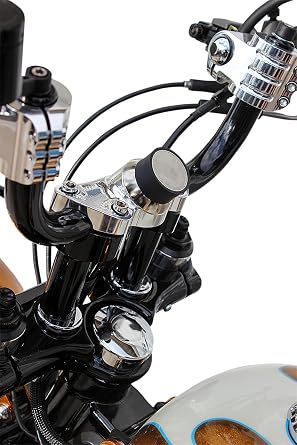 Klock Werks KW05010384C iOmounts Handlebar Clamp Mount Kit - Chrome