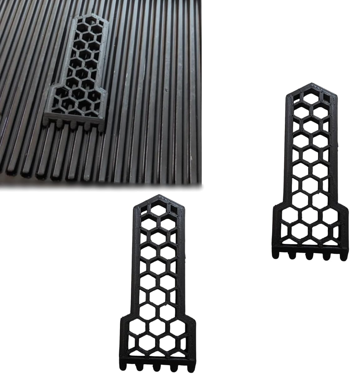 55mm Grill Channel Grooves Cleaning Scraper for Ninja Woodfire Grill, 2PC | Once hung, there is a sense of seaside atmosphere, decoration + hanging storage, making the wall look good and easy to use.
