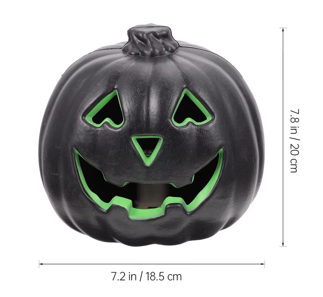 Lanterne Zucca Halloween LED Pumpkin Lamp Night Jack O Lantern Display Atmosphere Light Party Table Lampada Decorativa A Zucca Decorazioni Halloween