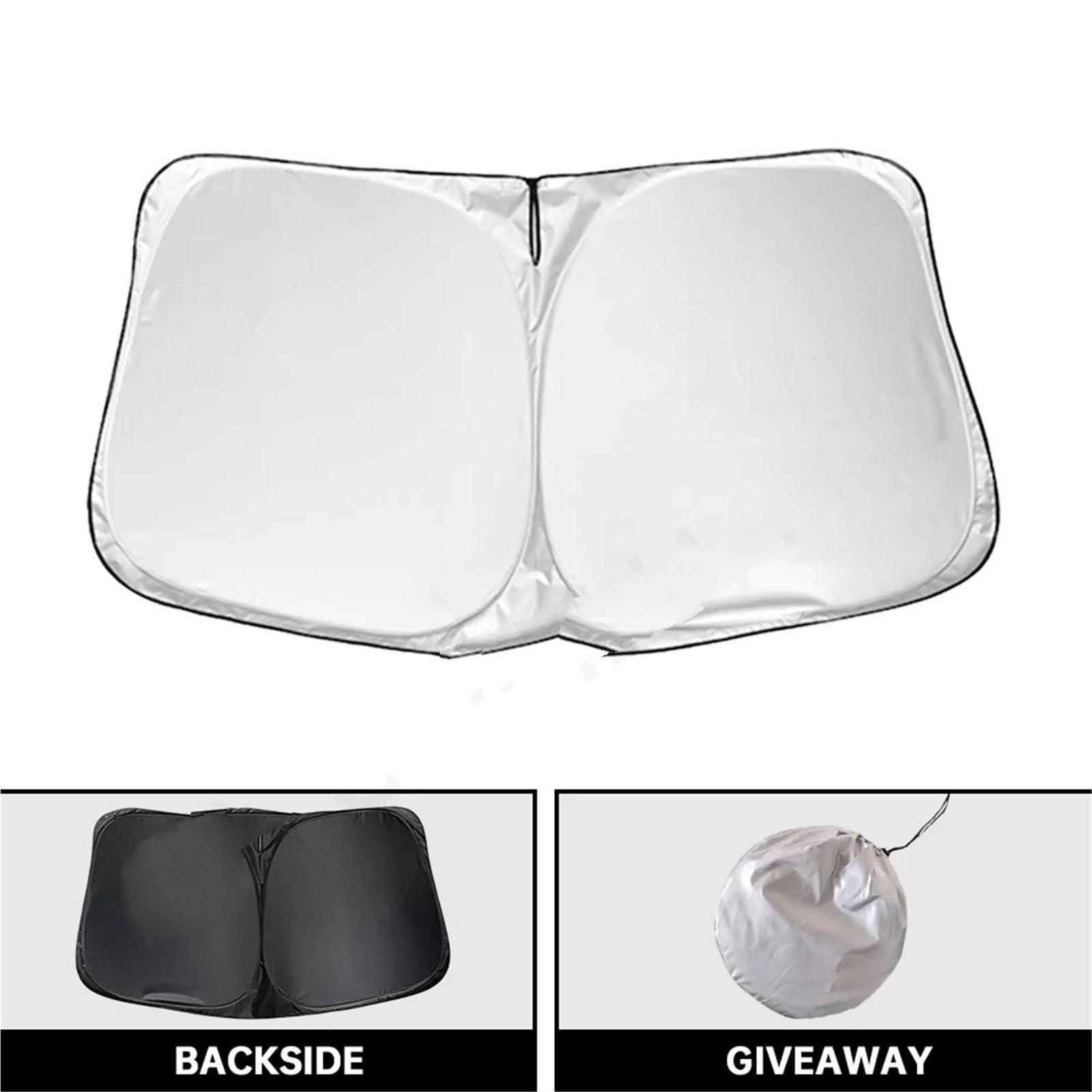 Per Mazda Per 6 2014-2021 Parasole Per Parabrezza Auto, Visiera Per Lunotto Anteriore E Posteriore Coprisole Auto Parabrezza