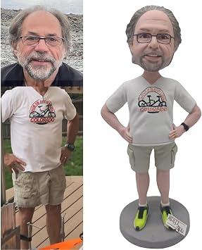 Funnybobbleheads, Full Body Custom bobbleheads,Full Handmade Custom,Fully Customized According to Your Photos, Suitable for All Kinds of Festivals,Can be Customized with Any Type of bobblehead