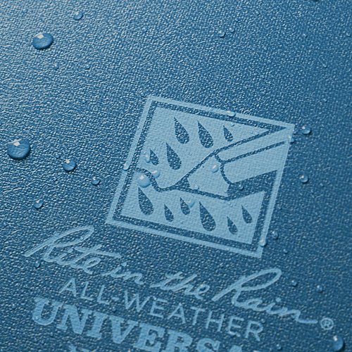 Carnet de notes Rite In The Rain imperméable reliure rigide bleue - 5