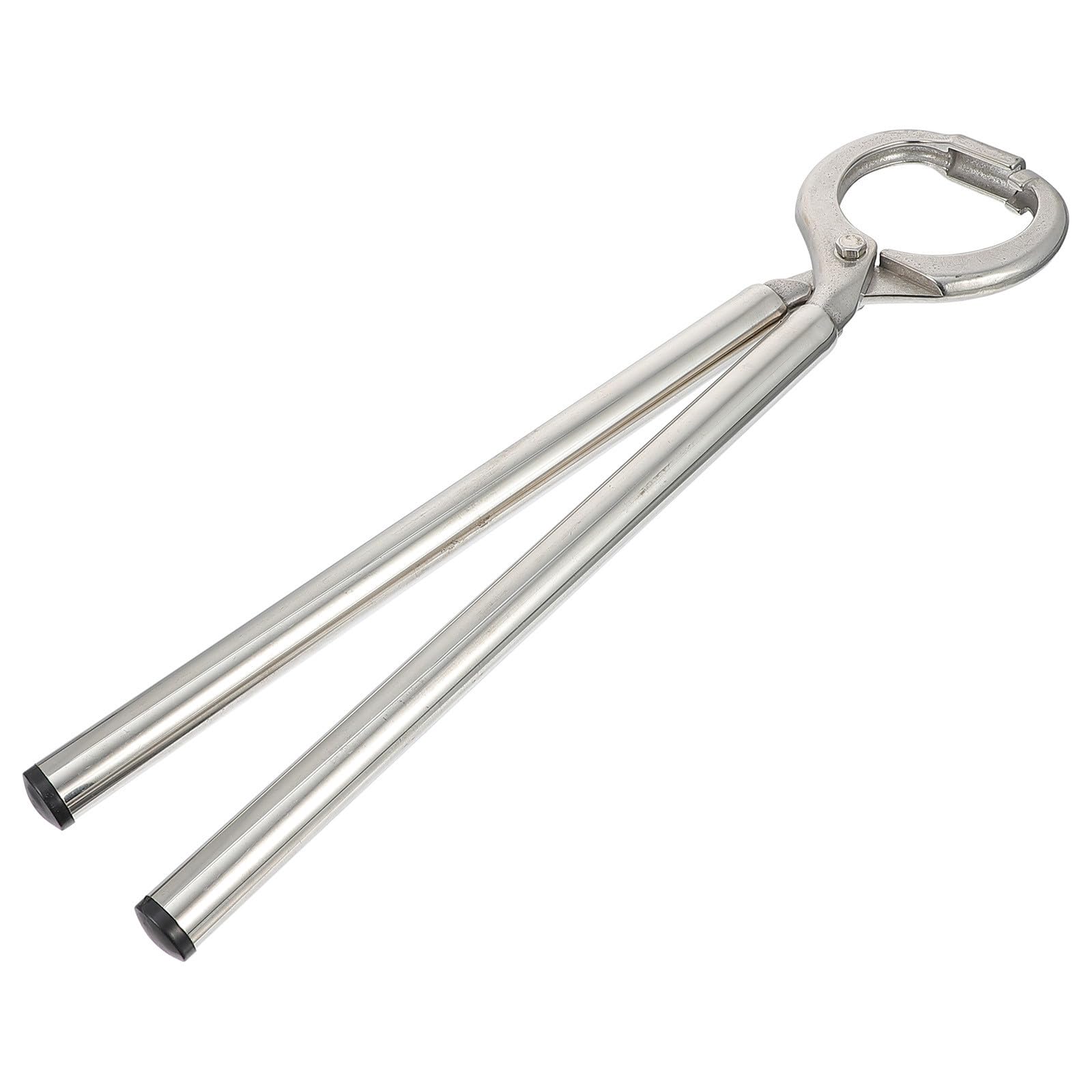 Pinza per Anello Nasale Bovino in Acciaio Inox, Argento